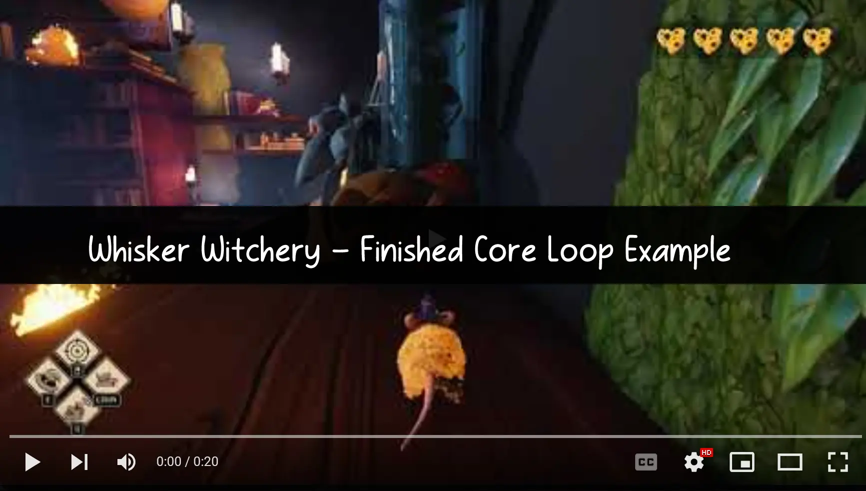 Whisker Witchery - Climbing Core Loop Example - Video Thumbnail